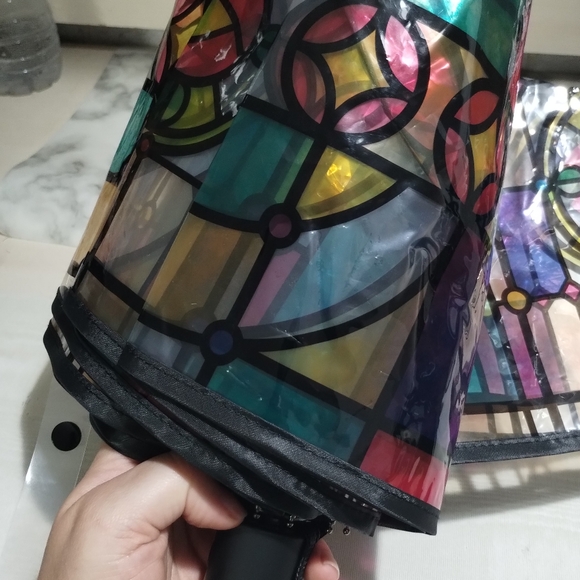 Stained Window Umbrella - Picture 11 of 13